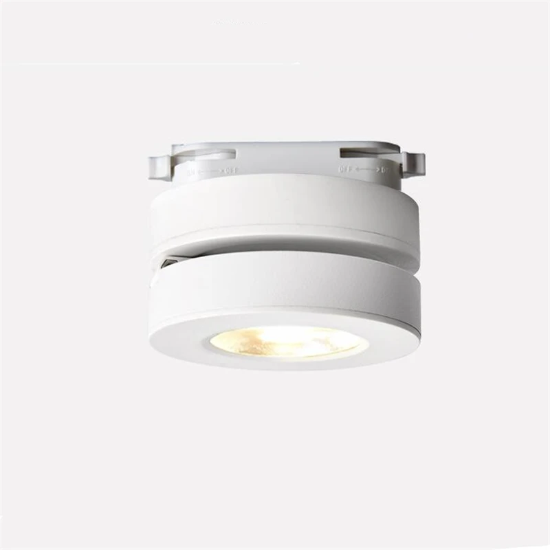 Поверхностного монтажа ультра-тонкий светодиодный Трек Светильник 5 Вт 7 10