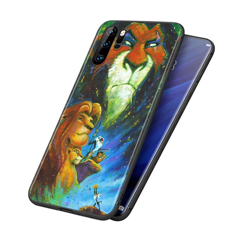 disney cartoon animation the lion king for huawei p50 p40 p30 p20 p10 p9 p8 lite e mini pro plus 5g soft tpu silicone phone case free global shipping