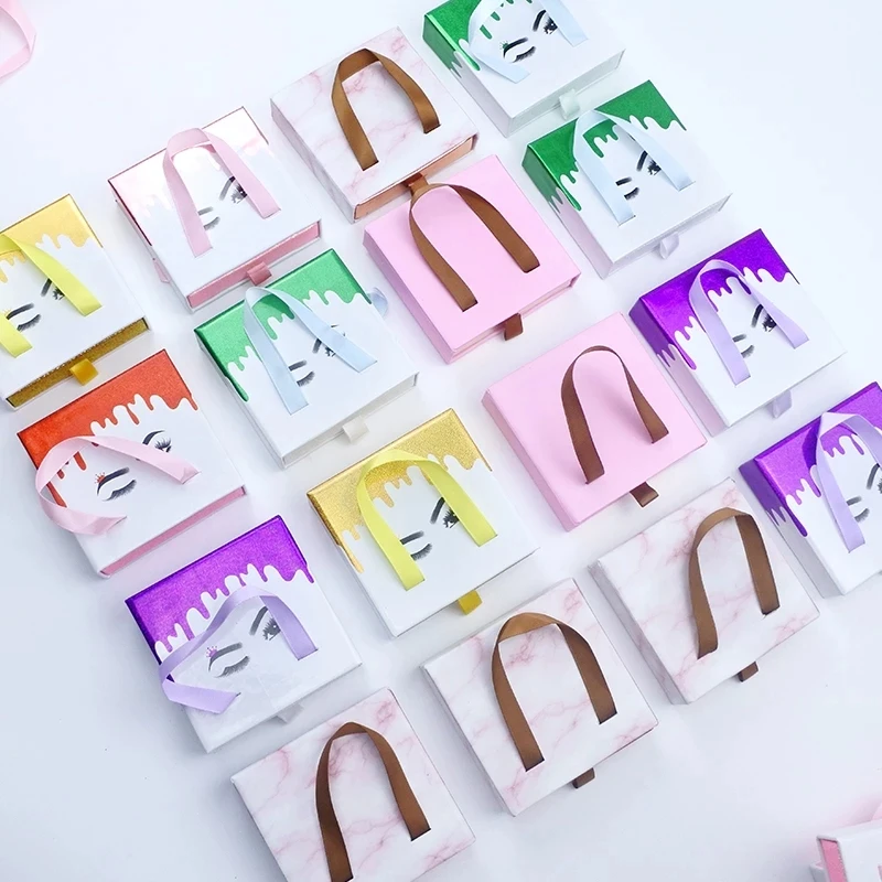 

10 шт., футляры для ресниц