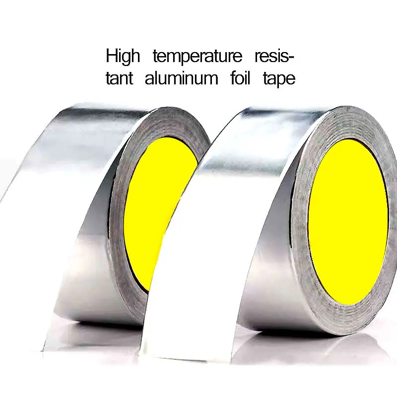 Термостойкий инструмент 20 м лента из алюминиевой фольги клейкая для изоляции