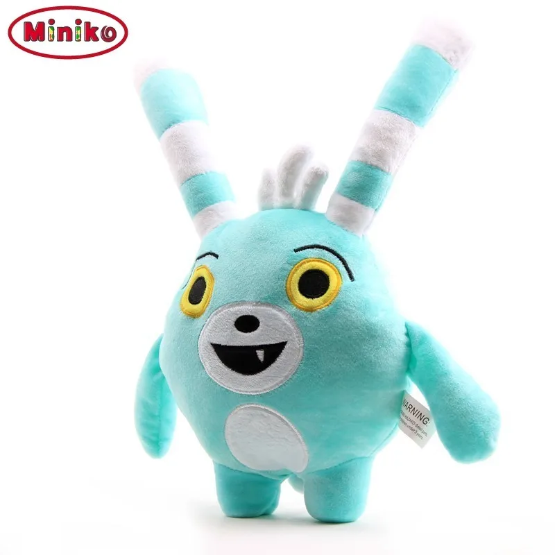 Miniko 30 см 50 ТВ Эбби Хэтчер зайчик бобзли плюшевая игрушка милый кролик голубой