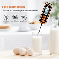 waterproof food thermometer stainless steel metal thermometer measuring milk yogurt candy temperature kitchen home