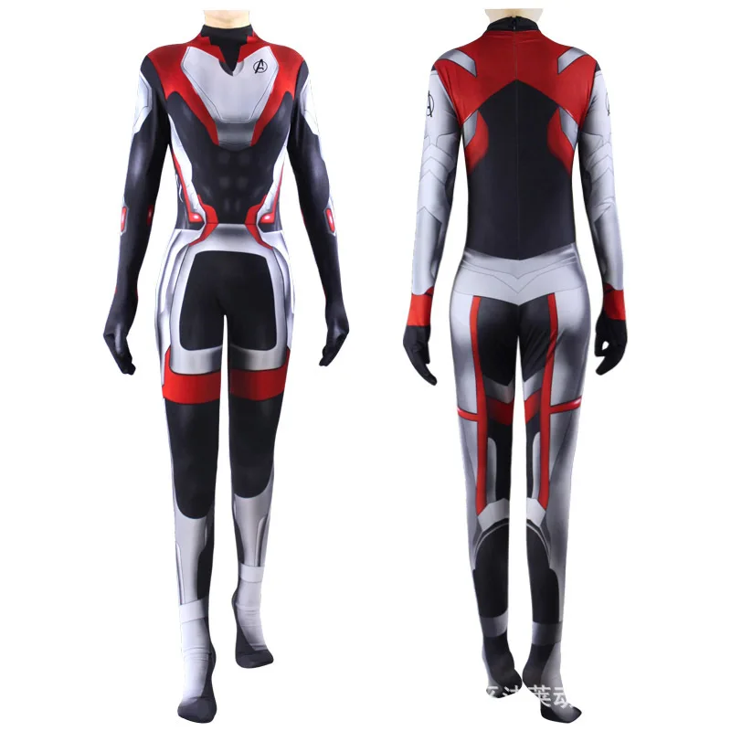 Игра Аниме Косплей Marvel Мстители 4 Final batch Quantum Battlesuit сиамские колготки крутой