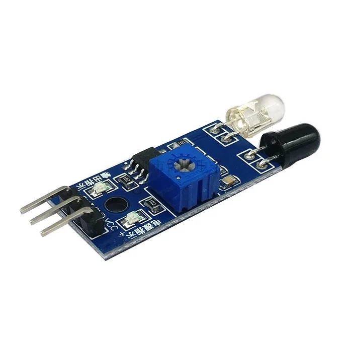 100 шт. инфракрасный модуль датчика обхода препятствий для Arduino Smart Car Robot 3