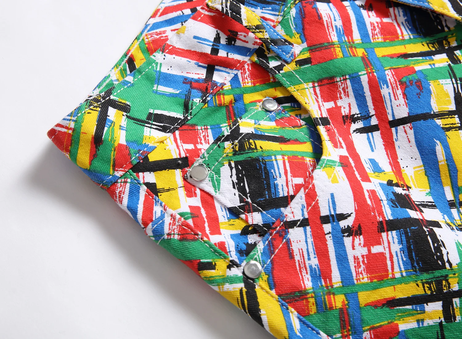 Men's Spring Fashion 3D Graffiti Printed Jeans Hip Hop Streetwear Cotton Denim Pants Slim Fit Male Casual Straight Trousers