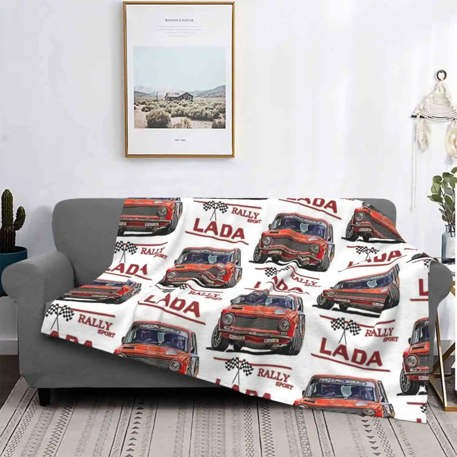 

Lada-Manta de aire acondicionado de Rally, accesorio portátil de viaje, para coche, deporte