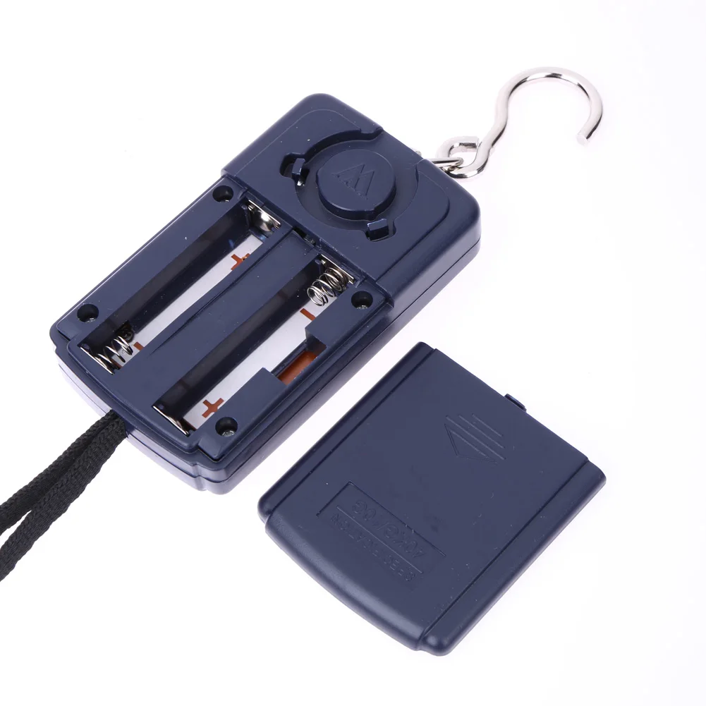 

40kg x 10g Mini Digital Scale For Fishing Luggage Travel Weighting Steelyard Hanging Electronic Hook Scale Kitchen Weight Tool