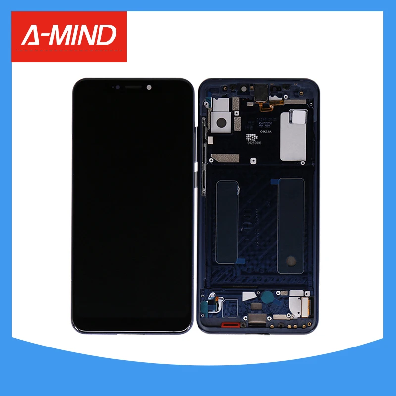 

AMOLED Screen For ZTE Nubia A2019 Pro Axon 9 Pro LCD Display Touch Screen Digitizer Aseembly +Frame