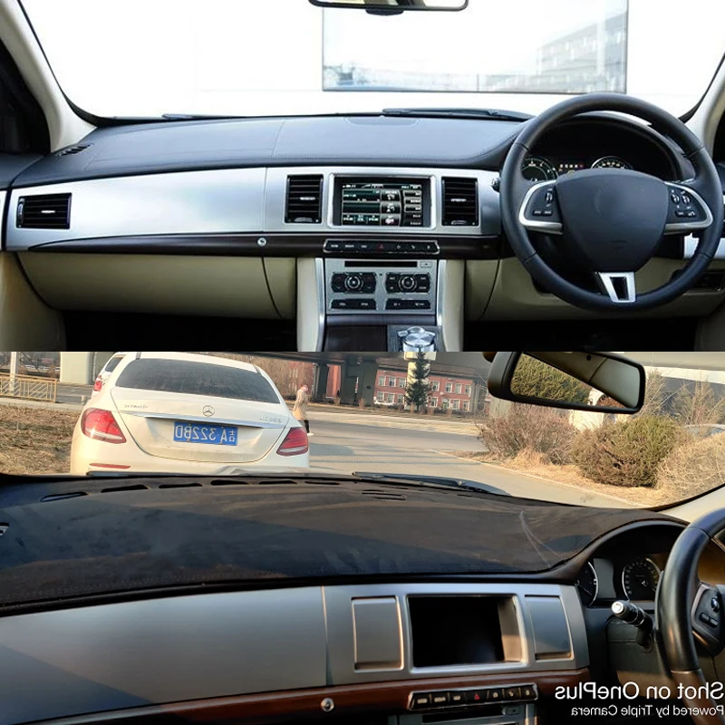 Аксессуары для стайлинга автомобиля крышка приборной панели Jaguar XF 2008 2009 2010 2011 2013