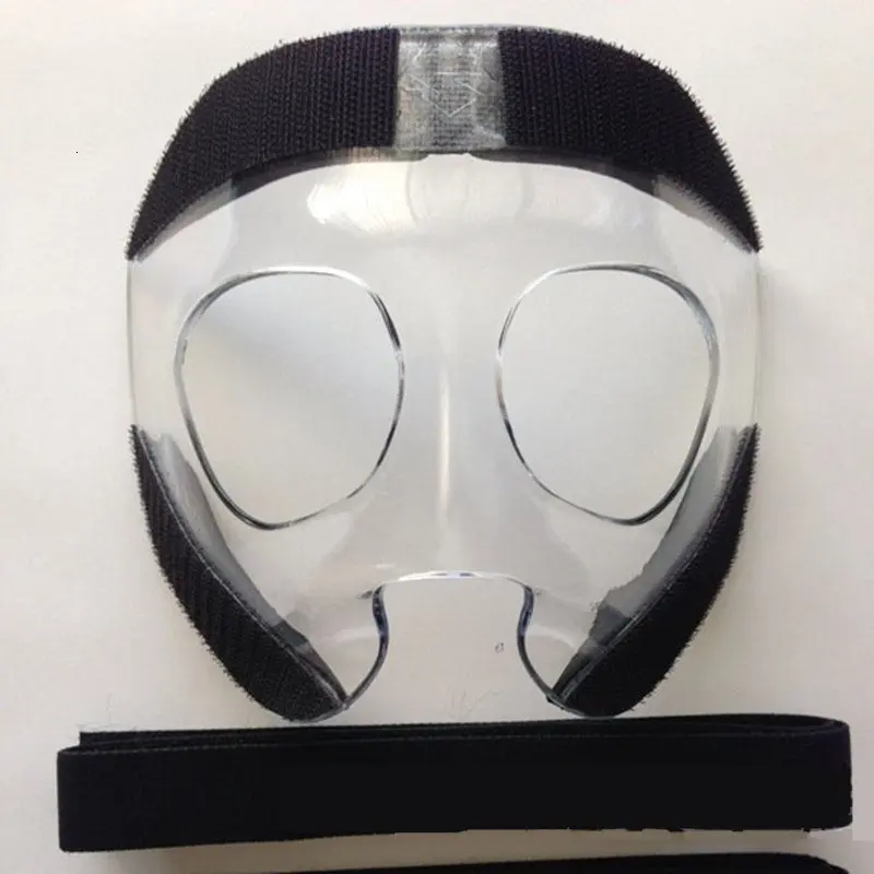 Прозрачная баскетбольная защитная маска для всего лица Футбольная Спортивная
