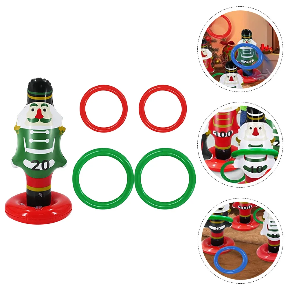 

Christmas Inflatable Throwing Ring Toss Game Christmas Party Activities Games