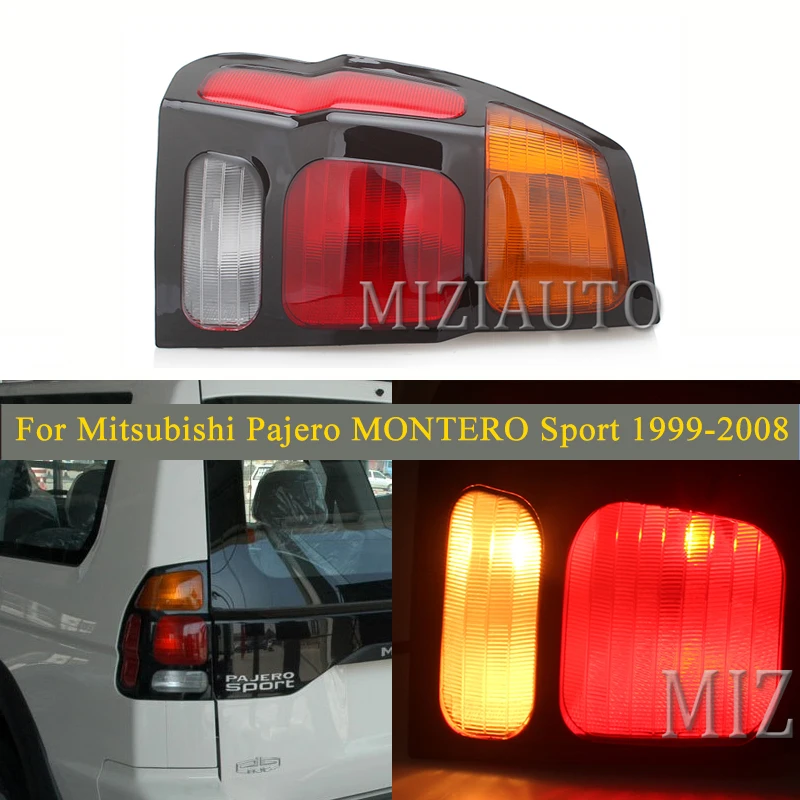 Tail Light For Mitsubishi Pajero MONTERO Sport 1999-2008 Rear Stop Brake Turn Signal Fog Lamp Reflector Car Accessories