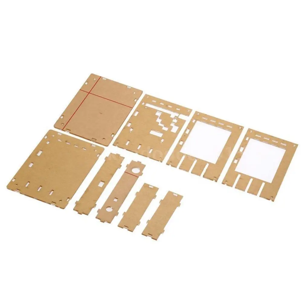 Портативный акриловый чехол коробка для DSO138 2 4 &quotтонкая пленка транзистора