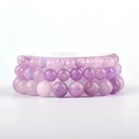 natural pink quartzs bracelets on hand crystal mica stone reiki energy jewelry for women pandora charms friendship gift pulsera
