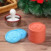 plunger biscuit mould cake embosser baking pastry mold christmas mould cookies stamp molds cake decorating tools