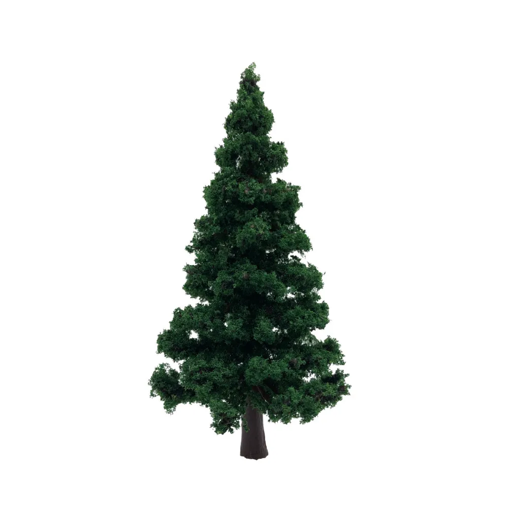 

DIY Simulation Cedar Pine Model Sand Table Train Railway Miniature Window Christmas Festival Scene Decoration Photography