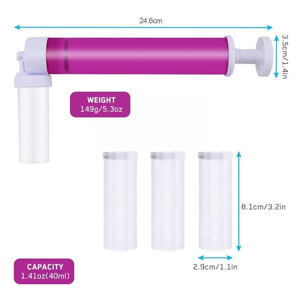 Ручной Аэрограф для украшения тортов пистолет-распылитель выпечки разноцветный