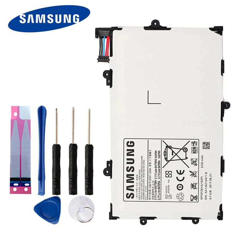 Оригинальный высококачественный аккумулятор для планшета Samsung SP397281A GALAXY Tab 10. 0 P6800