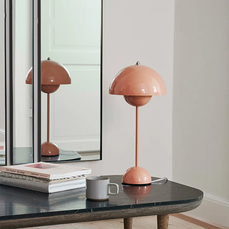 Современные разноцветные настольные лампы в виде бутонов для стола простое