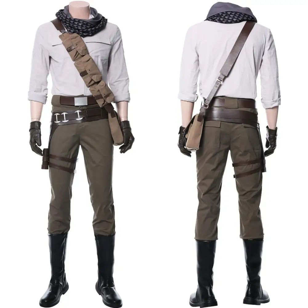 Звезда Косплэй дэмерон костюм Скайуокер форма Карнавальный для взрослых Для