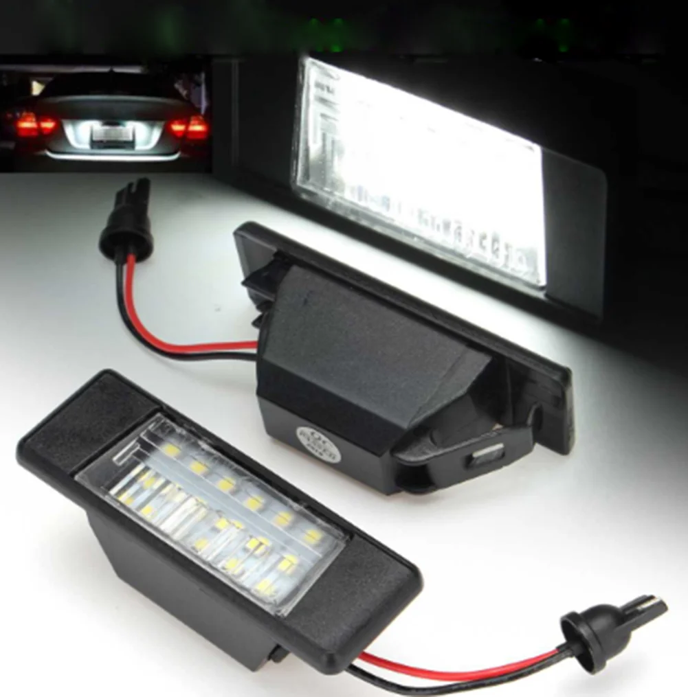 Новый автомобильный светильник номерного знака белый 18 SMD для Nissan Qashqai X TRAIL Juke