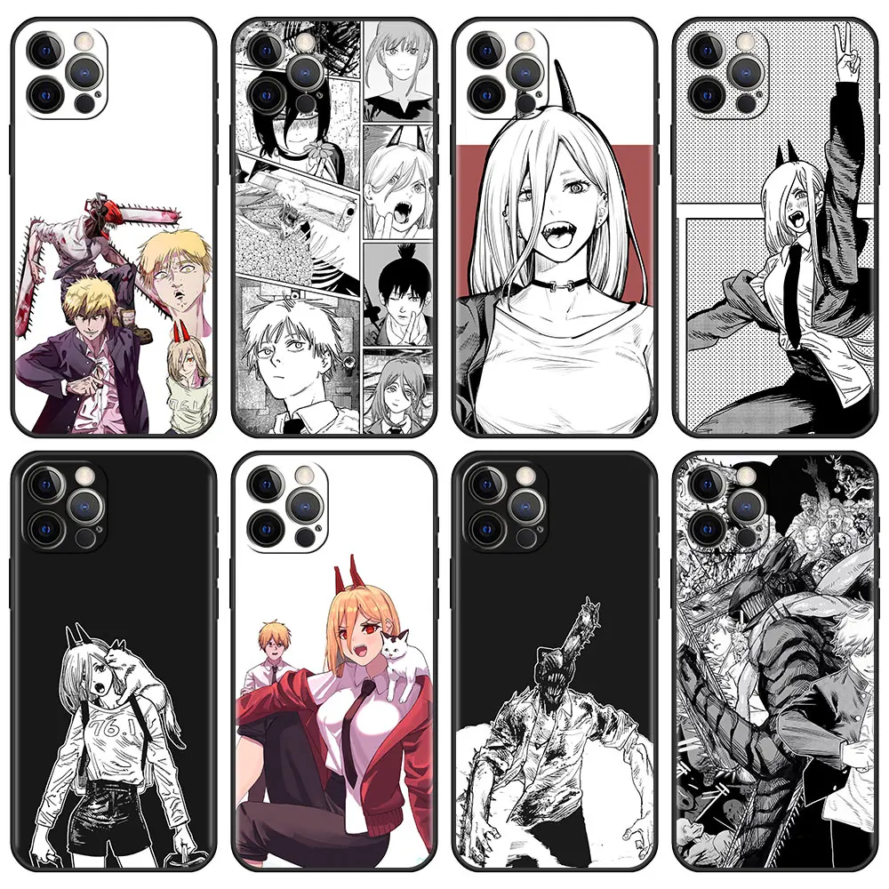 

Phone Cover For Apple iPhone 13 6.1 inches 11 Pro 12 Mini 7 8 6 6S Plus XS Max XR SE 2020 X XS 5 5S Case Hot Chainsaw Man