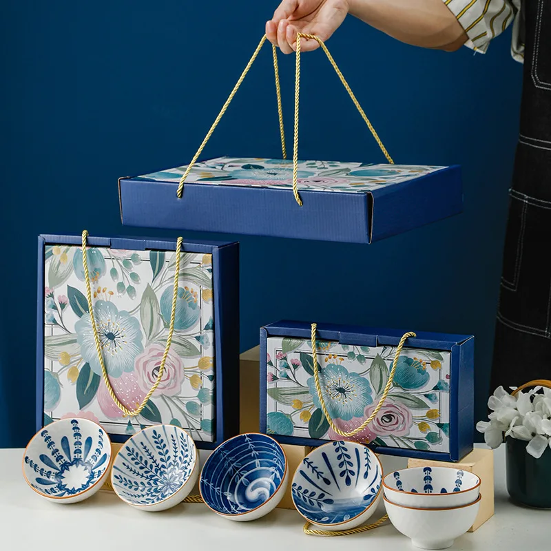 Набор японских керамических чашек в виде клевера японская Подарочная чаша набор