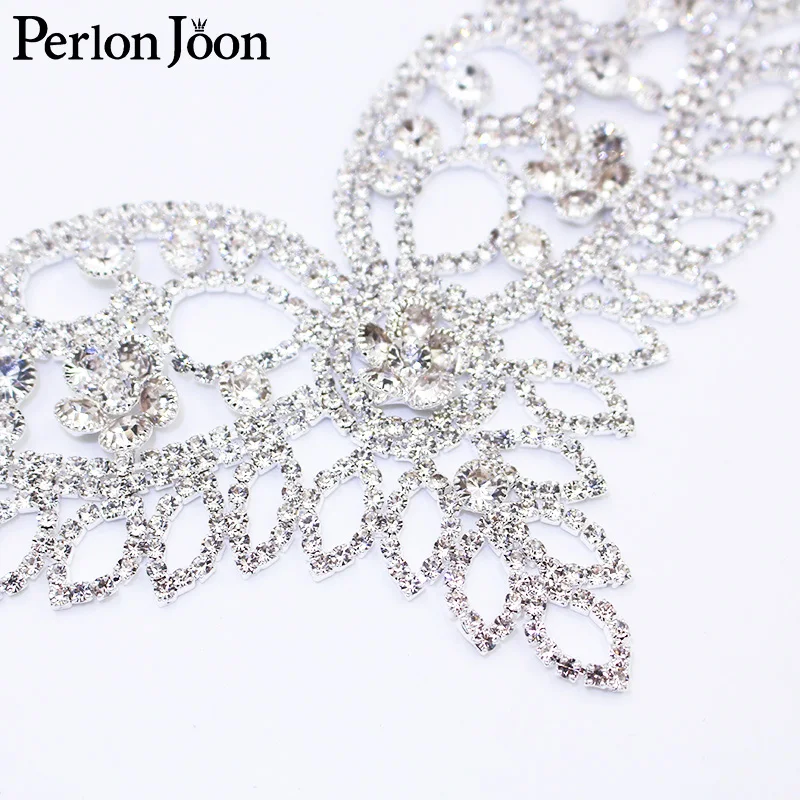 DIY сварочная Хрустальная нашивка стразы вырез для свадебного платья Аксессуары