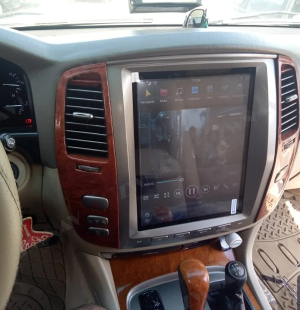 Экран Tesla для 2002 2003 2004 2005 2006 2007 Lexus LX470 LX 470 Android плеер GPS автомобильное аудио стерео