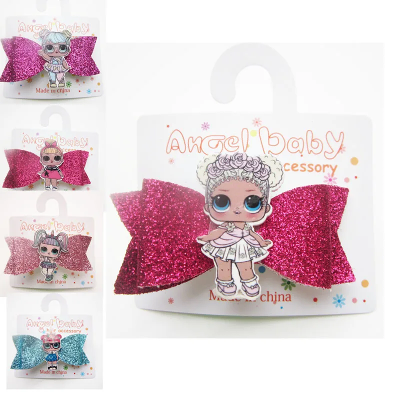 2 предмета Детские Луки Милая повязка на голову для маленьких девочек волос