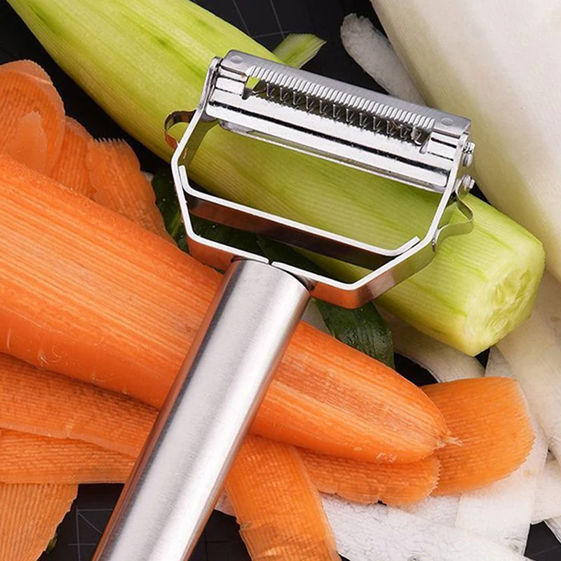

Stainless Steel Peeler Fruit Vegetable Shredder Slicer Planing Cutter Potato Carrot Grater Kitchen Tool