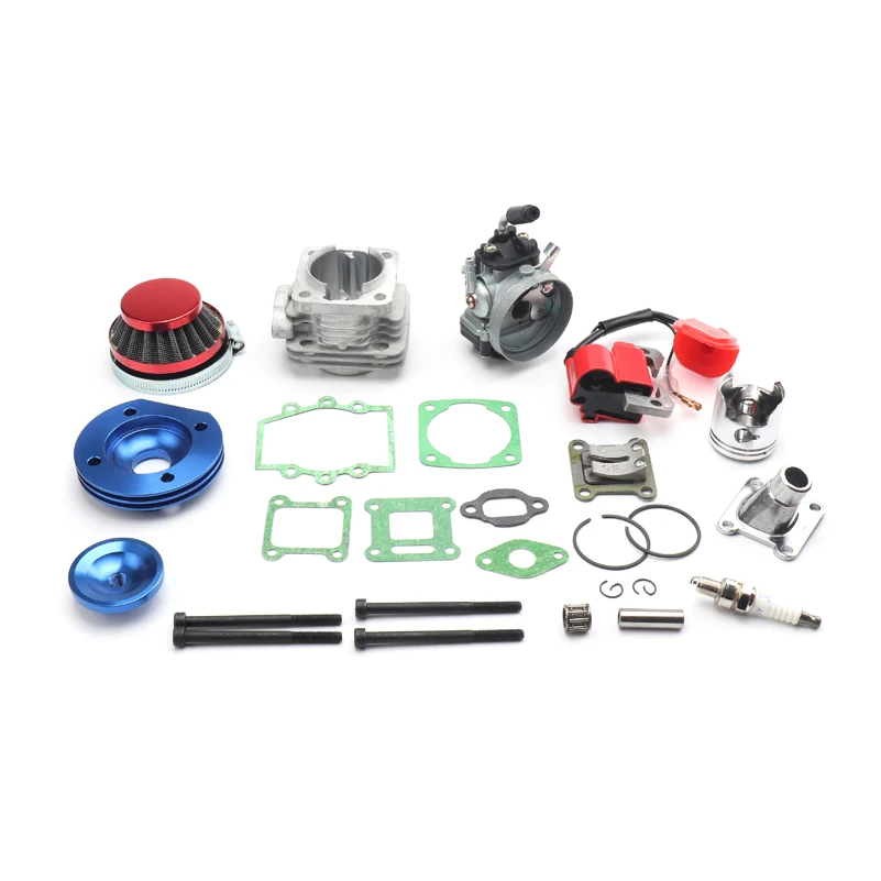 Комплект цилиндров КАРБЮРАТОР 19 мм воздушный фильтр для 2 тактного двухтактного