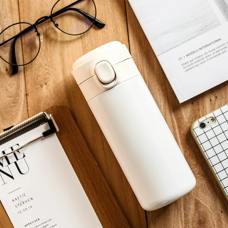 Модная Изолированная чашка из нержавеющей стали 420 мл термос для кофе чая кружка