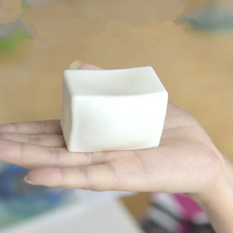 Игрушки Fidgety Vent белый прессованный куб Kawaii растягивающийся антистресс слаймы