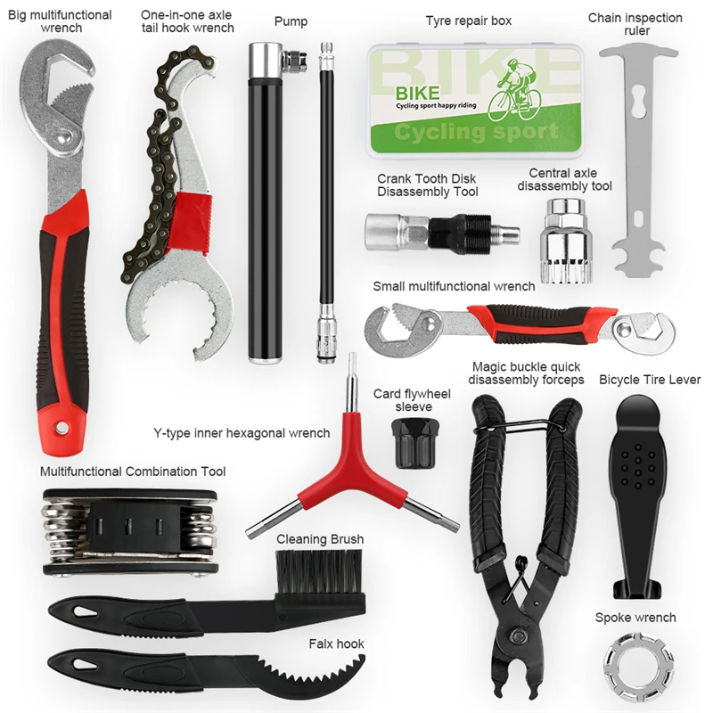 Набор инструментов для ремонта велосипеда WEST BIKING MTB Сумка с шестигранным ключом