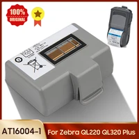 genuine replacement battery at16004 1 for zebra ql220 ql320 plus ql220 ql320 1900mah quality products 7 4v 100 original 14 1w