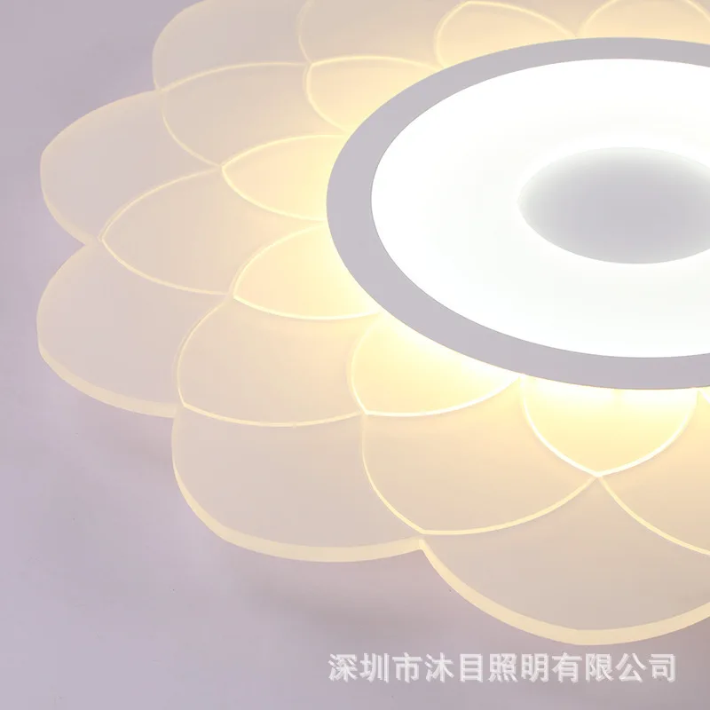 

modern luminaria led ventilador de techo chandeliers ceiling living room decoration AC85-265V living room bedroom Ceiling Lamp