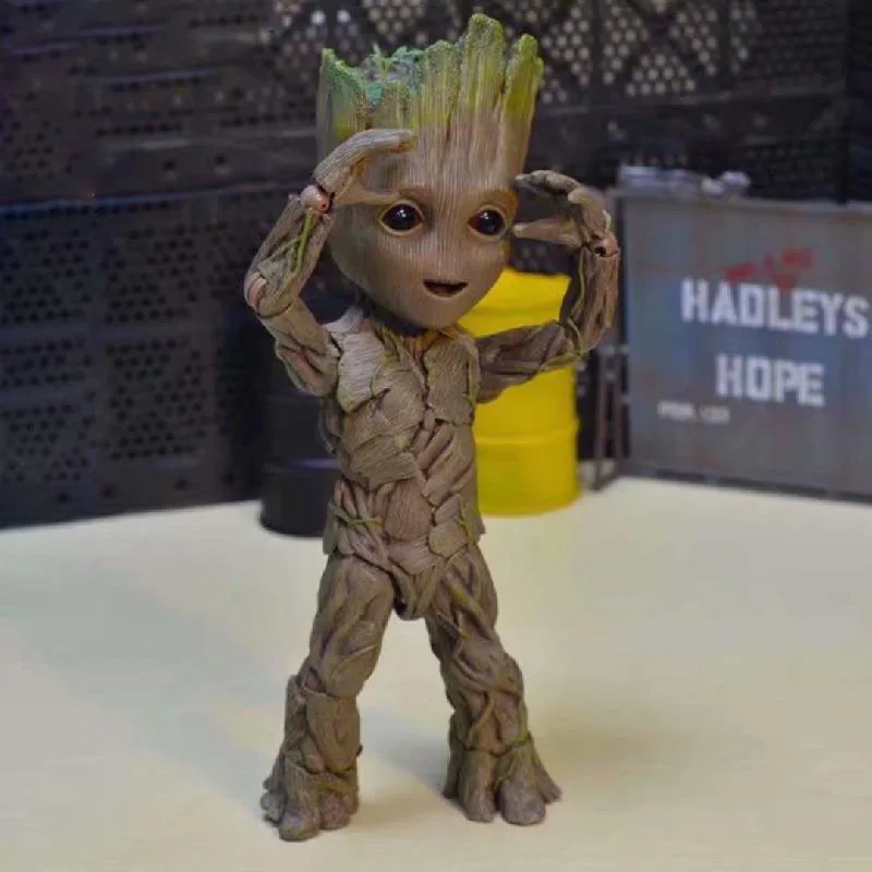 

Marvel Guardians Of The Galaxy Groot Action Figure Tree Man Movable Model Movie Figure Toy Collection Souvenirs 26cm Gifts