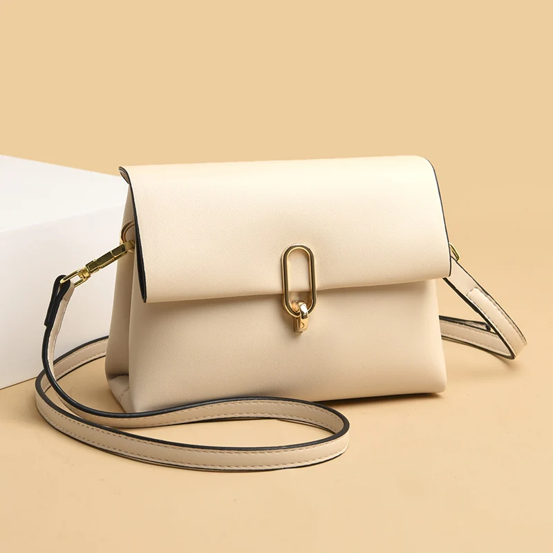 

Square Crossbody Bags for Women Luxury Pu Leather Shoulder Bag 2021 Small Flap Messenger Bag Ladies Casual Solid Color Handbags