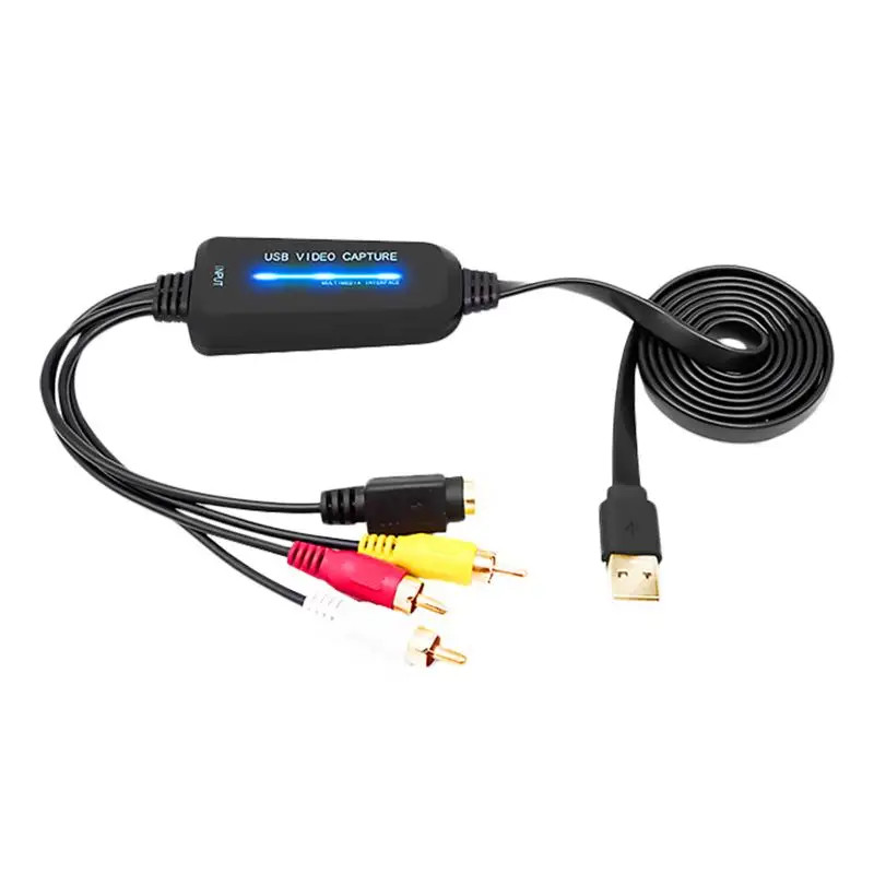 

Устройство видеозахвата USB 2.0, портативный переключатель видеозахвата, 1 шт.