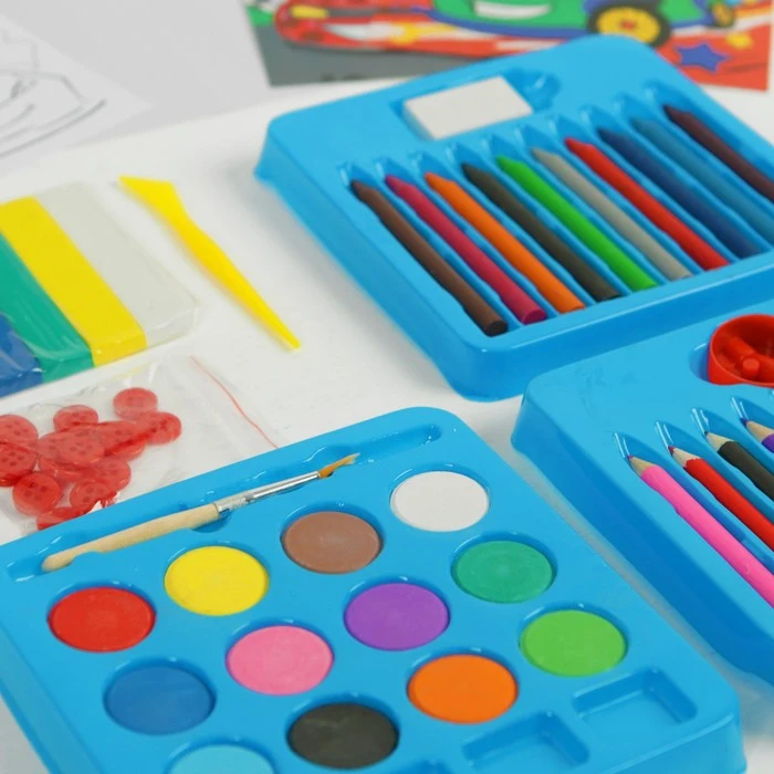 Набор для рисования &quotТачка&quot 43 предмета | Канцтовары офиса и дома