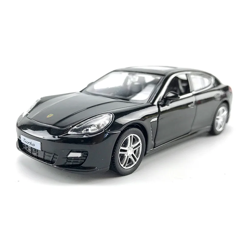 

2021 New alloy car model Mercedes-Benz Porsche 1:36 Lamborghini sports car model pull back open door car boy girl toy