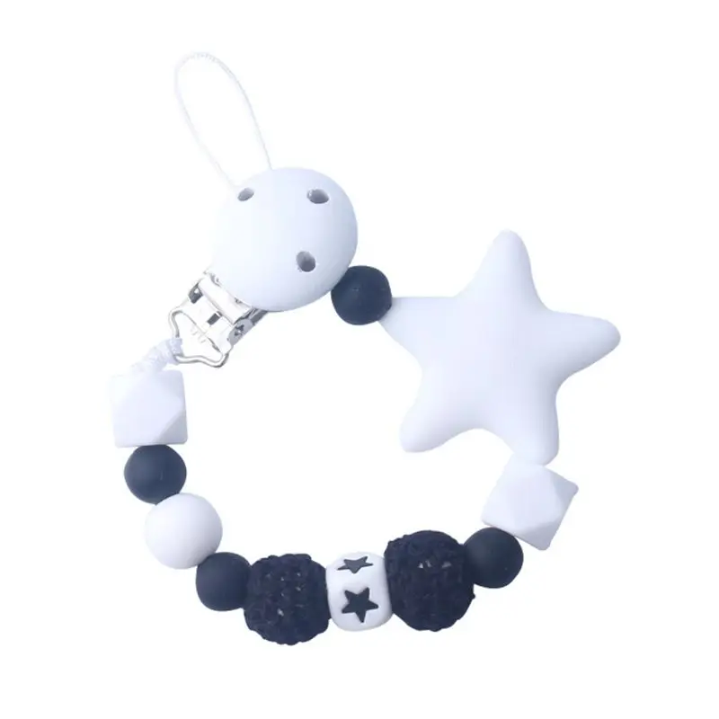 Детская цепочка для соски успокаивающие Игрушки мальчиков и девочек милые