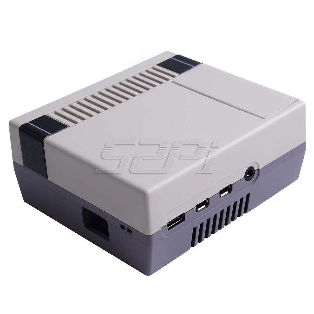 52Pi NES4Pi NES Стиль чехол Комплект ABS функциональный Вентилятор охлаждения радиаторы отвертки только для Raspberry Pi 4 B(4 Модель B
