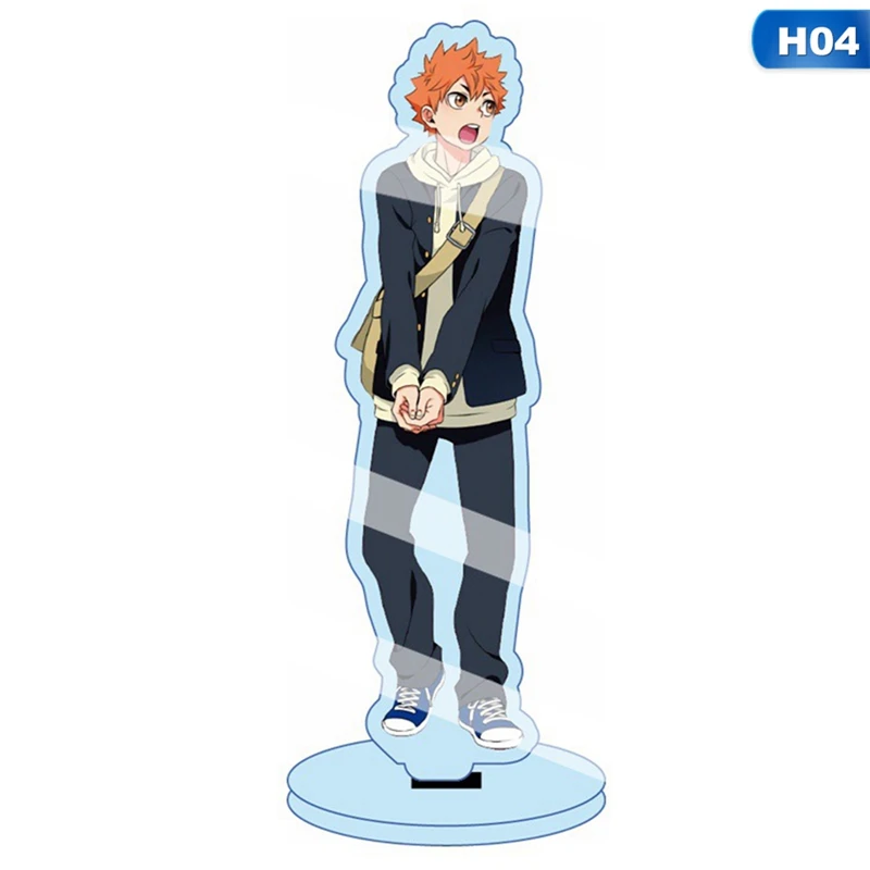 

Japan Anime Haikyuu Figures Desk Plate Models Anime Acrylic Stand Model Toys Action Figures
