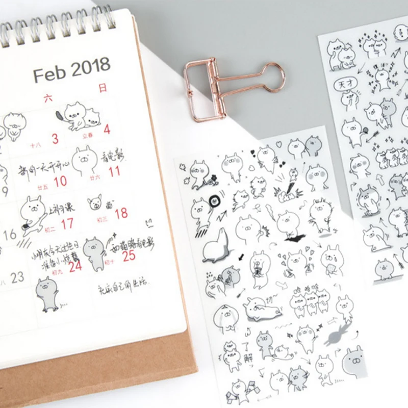

20packs/lot lovely cartoon super rabbit scrapbooking sticker DIY decoration label for dairy wholesale