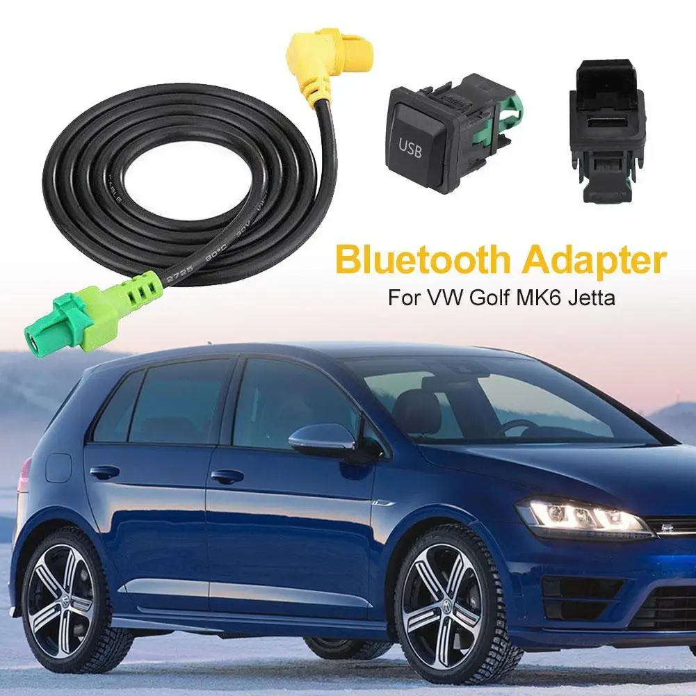 Bluetooth аудио кабель для 2006 2010 Фольксваген Джетта/GLI MK5 подходит RCD510 RCD310 RNS315|Кабели