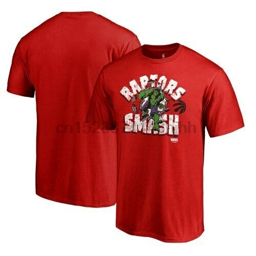GT-SHIRT Toronto футболка рапторс Fanatics брендовая Hulk Smash-красный | Мужская одежда