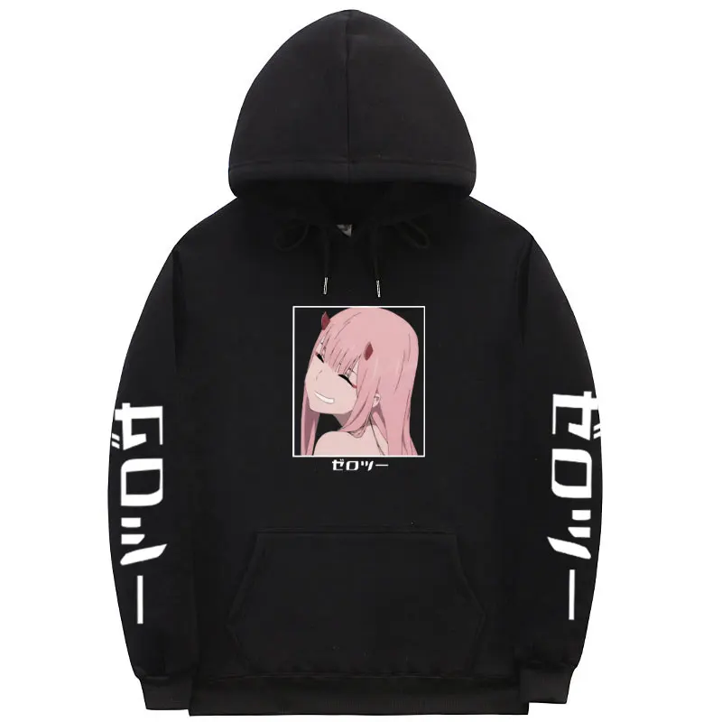 

Мужская и женская зимняя толстовка с капюшоном и принтом