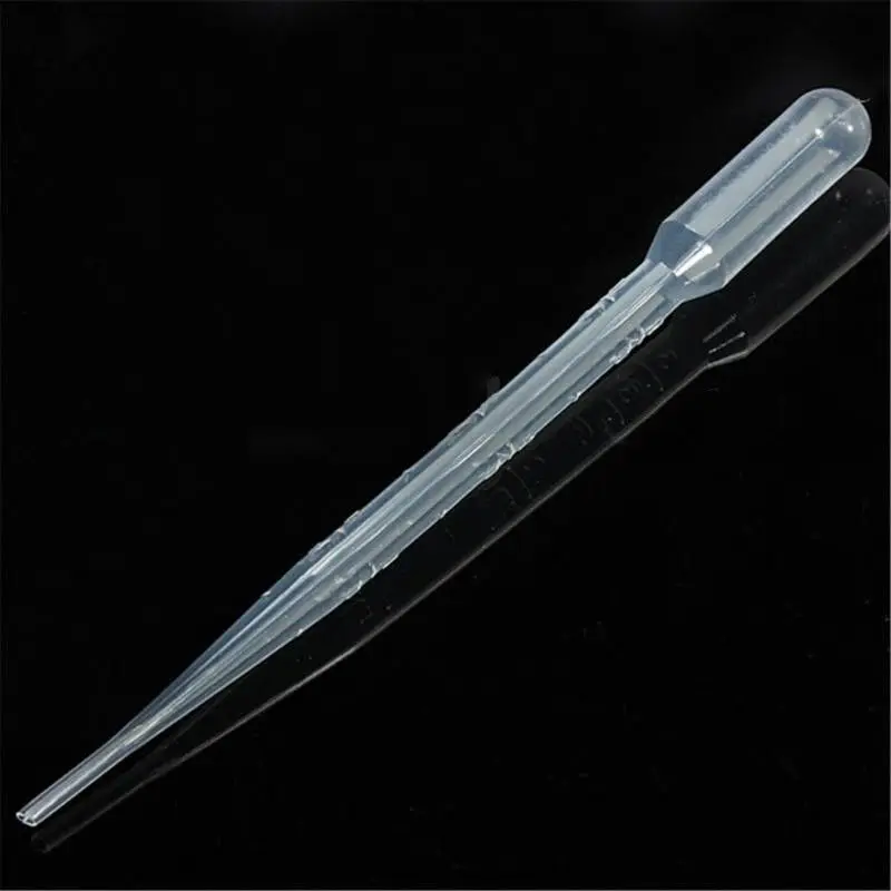 

3ml transparent pipette disposable safety plastic dropper for experimental medicine microbiology use 200pcs